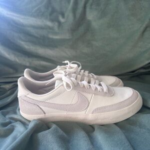 Nike White and sliver Sneakers